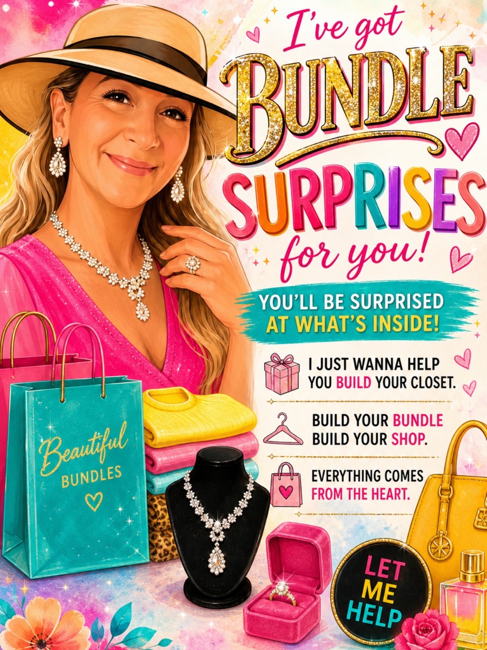 Surprise bundle, you never know what’s inside